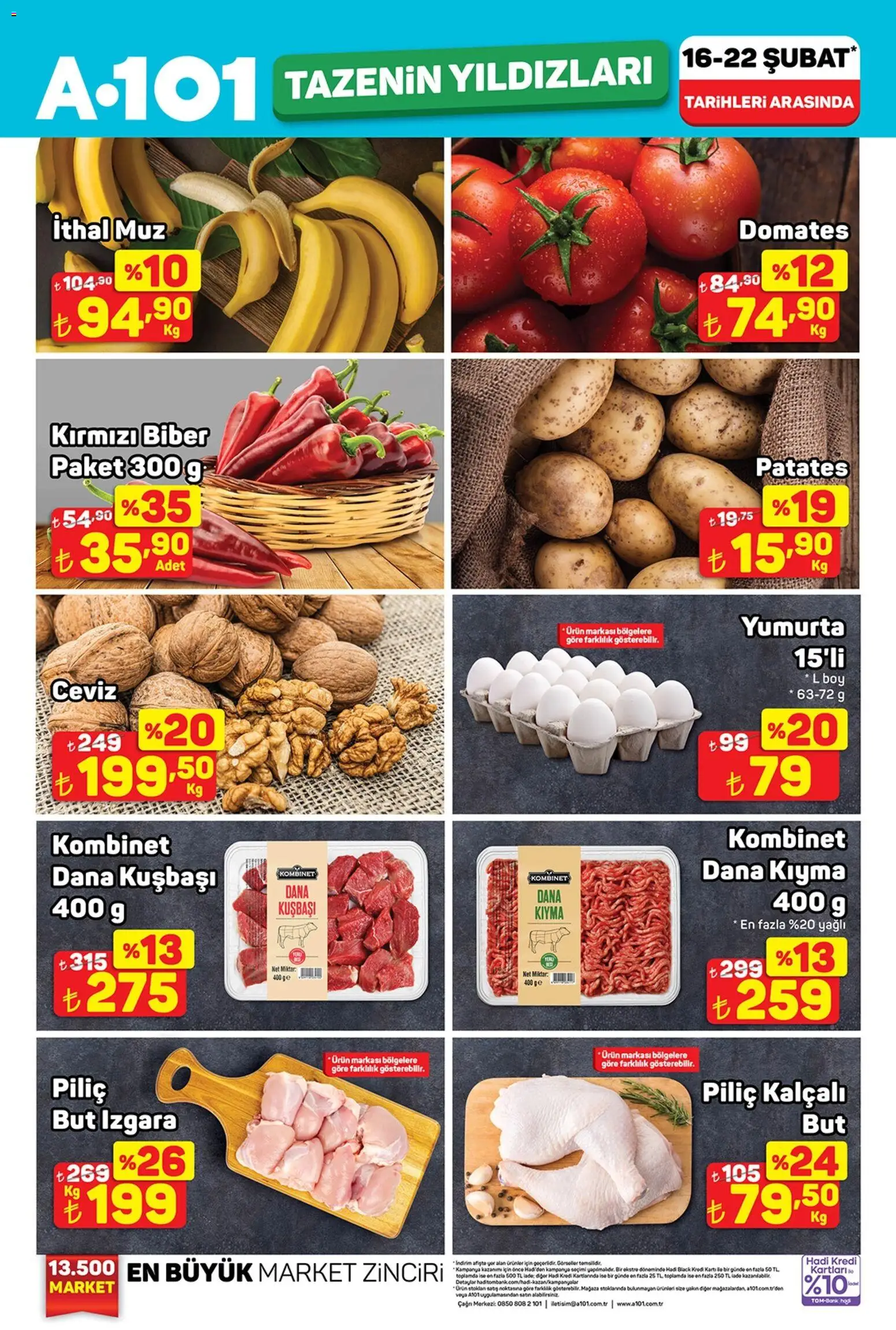 A101 Tazenin Yıldızları 16.02.2026 - Broşürünün önizlemesi