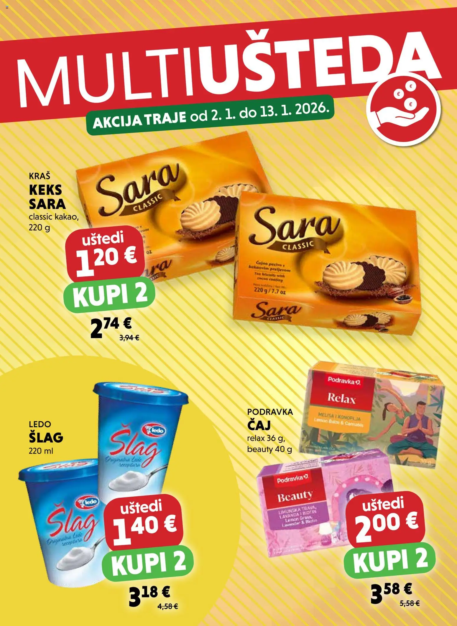 Pregled letka Katalog trgovine Studenac vrijedi od 02.01.2026