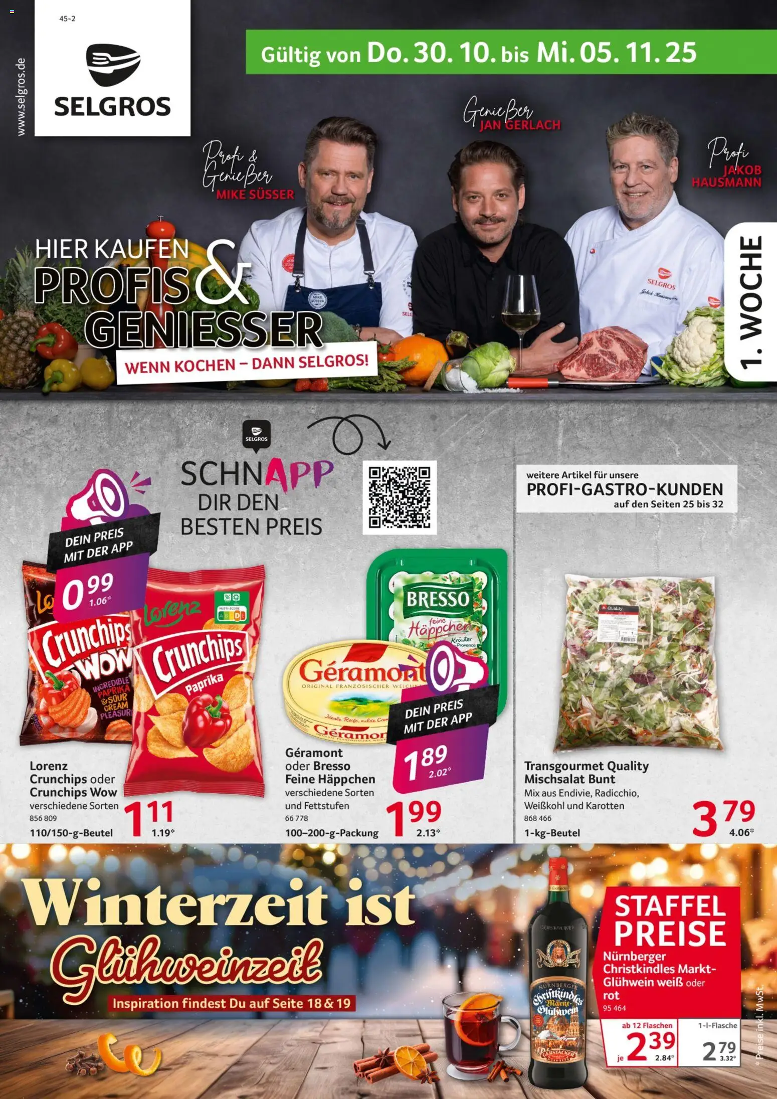 Selgros Prospekt (vom 30.10.2025 - 05.11.2025) - Paprika, Geramont, Bresso