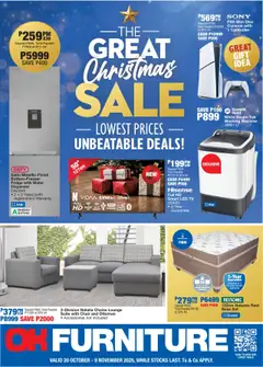 Preview of OK Furniture flyer valid from 20/10/2025
