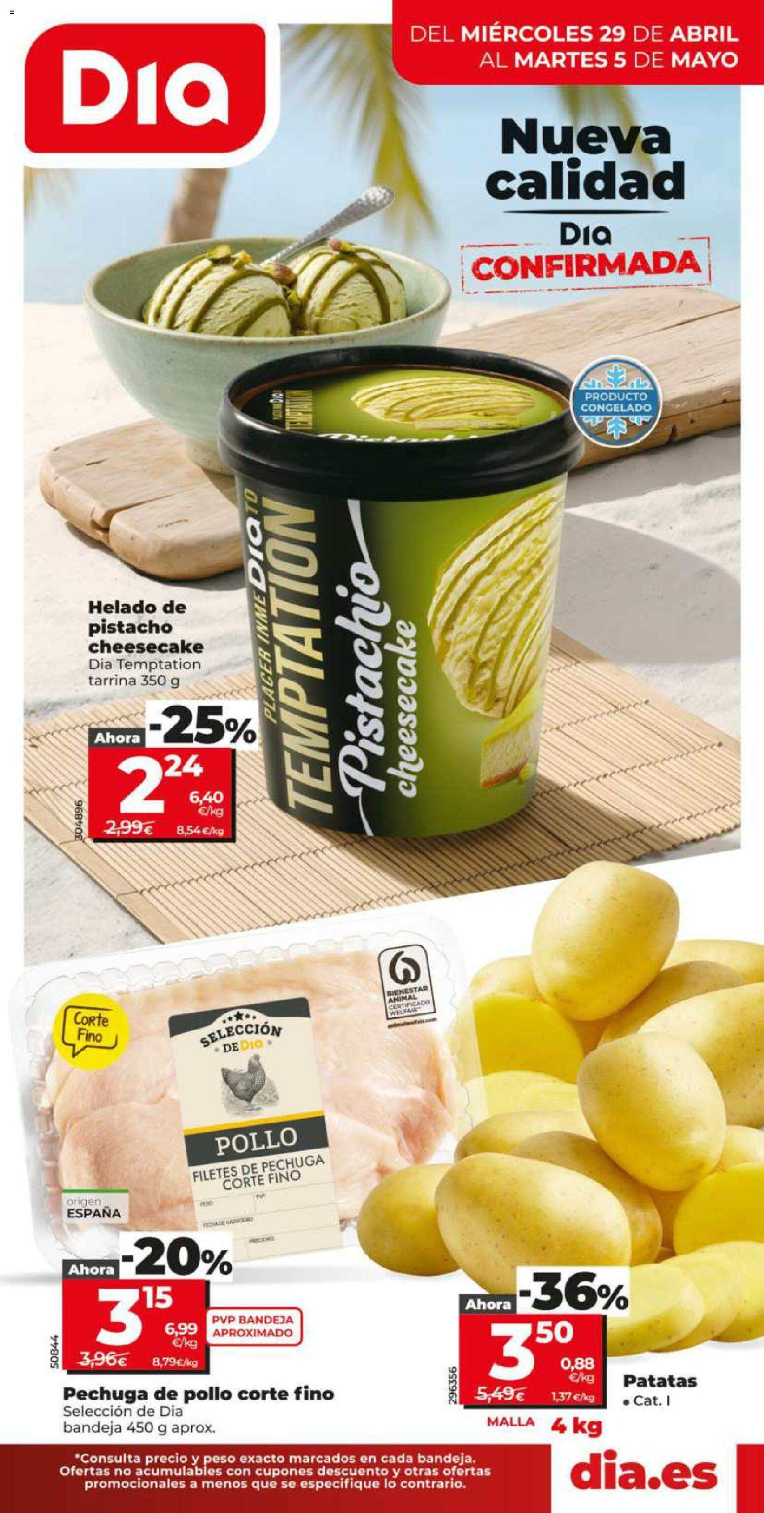 Nuevo folleto Dia desde 29/04