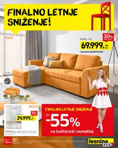Pregled Lesnina XXXL kataloga - važi od 14.07.2025