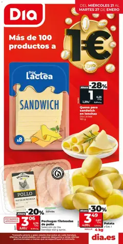 Vista previa del folleto de la tienda Dia válido desde el 21/01/2026 