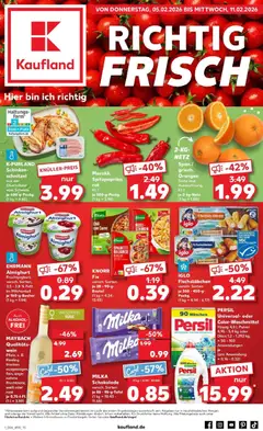 Vorschau von dem Prospekt des Geschäftes Kaufland, gültig ab dem 05.02.2026