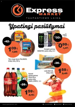 Express market parduotuvės leidinio Leidinys galiojančio nuo 2025.08.03 peržiūra