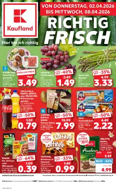 Vorschau von dem Prospekt des Geschäftes Kaufland, gültig ab dem 02.04.2026