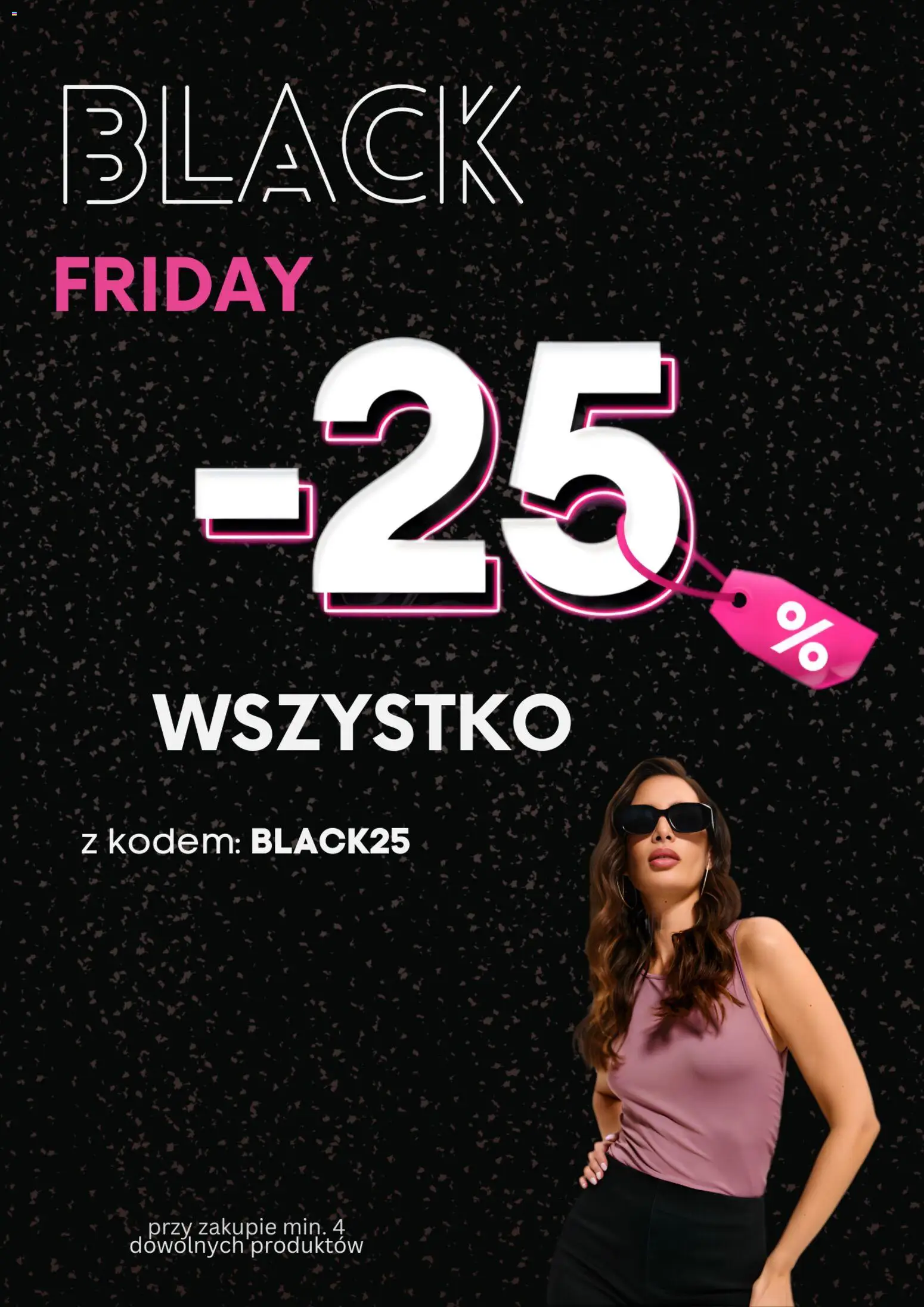 Pogląd gazetki "Black Friday" ze sklepu Sinsay ważnej od 27.11.2025