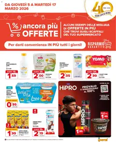 Anteprima dell'opuscolo Iperal volantino Ancora Più Offerte dal negozio Iperal valido da 05/03/2026