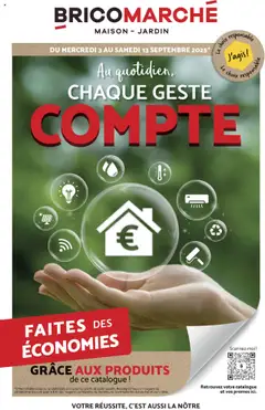 Prévisualisation de Catalogue du magasin Bricomarché formulaire valide 03/09/2025