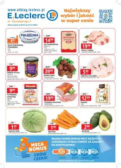 Pogląd gazetki "Elbląg" ze sklepu E.Leclerc ważnej od 26.01.2026
