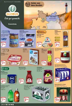 Vorschau von dem Prospekt des Geschäftes Globus, gültig ab dem 26.10.2025
