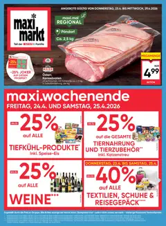 Vorschau der Angebote: Maximarkt Maximarkt Flugblatt gültig ab 23.04.2026