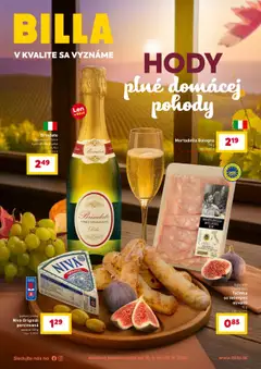 Náhľad Billa letáku platného od 10.09.2025