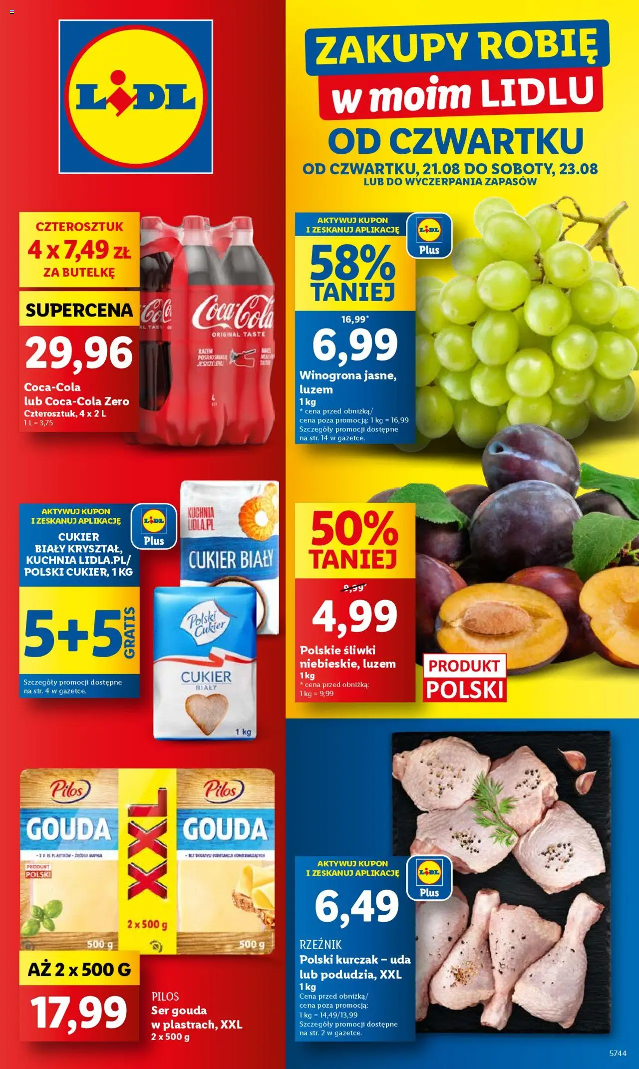 LIDL gazetka 21.08.2025 - 23.08.2025 - Najnowsza od czwartku - Numer strony 1