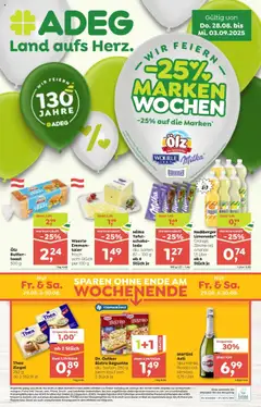 Vorschau der Angebote: ADEG Flugblatt gültig ab 28.08.2025