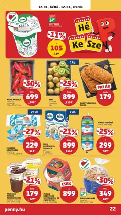 PENNY - Akciós újság PENNY megtekintése, amely érvényes 2025.11.27.-től | Oldal: 22