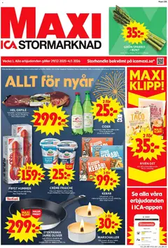 Förhandsgranska reklamblad Solna från butik ICA Maxi gäller från 30/12/2025