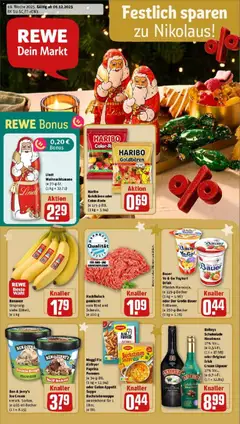 Vorschau von dem Prospekt des Geschäftes Rewe, gültig ab dem 01.12.2025