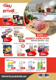 PRIVÁT - PRIVÁT Aktuális szórólap MAX megtekintése, amely érvényes 2026.03.05.-től
