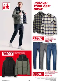 Kik - Akciós újság Kik megtekintése, amely érvényes 2025.10.13.-től | Oldal: 24