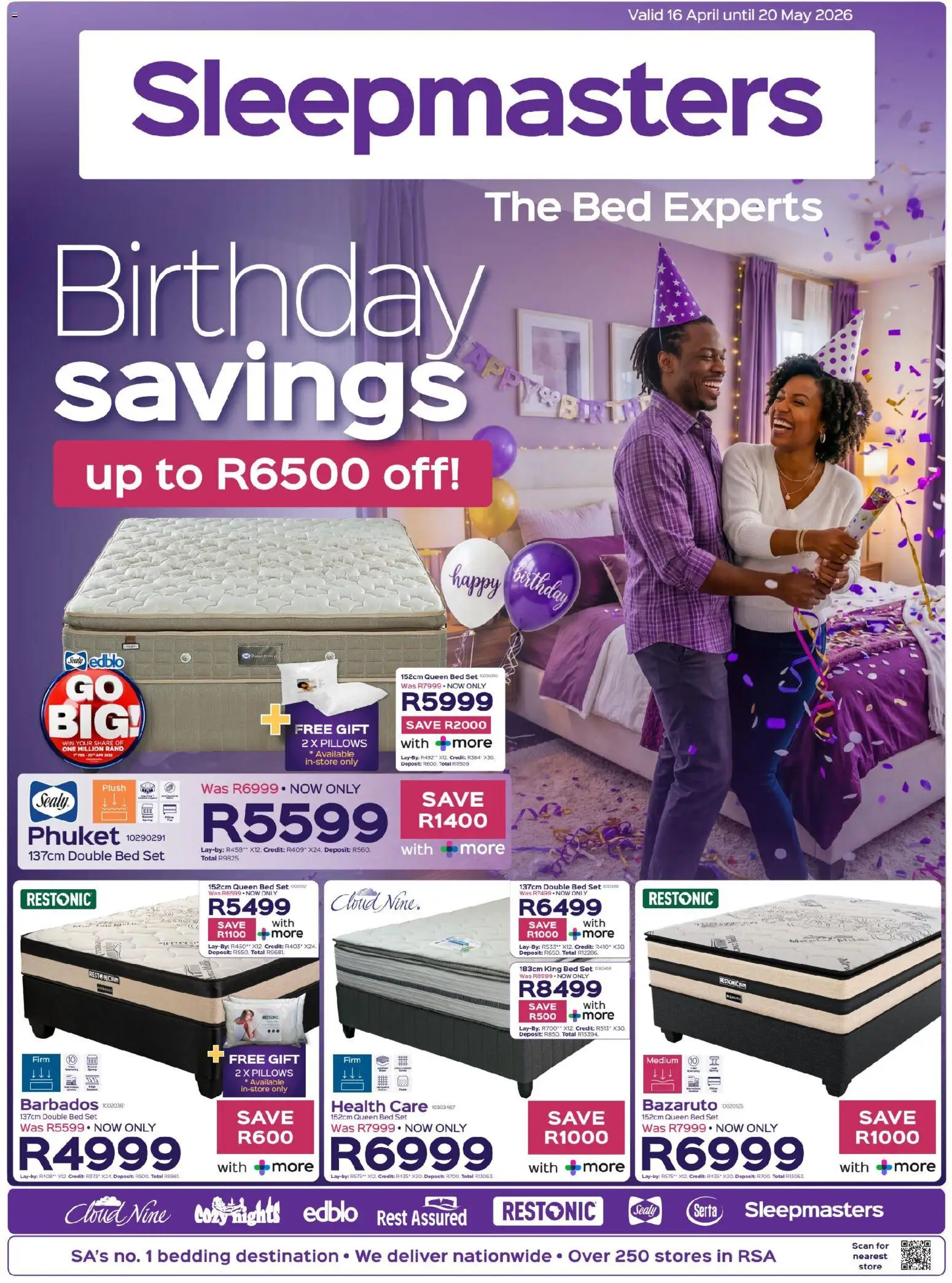 Preview of Sleepmasters flyer valid from 16/04/2026