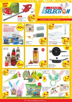 Skatīt Super Selection akciju bukletu, derīgs no 17.03.2026.