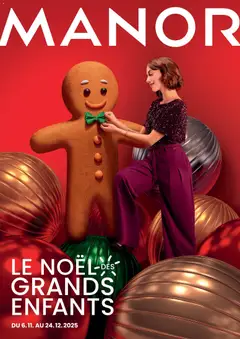 Vorschau des Merkblatts Aktionen Le Noël des Grands Enfants vom Shop Manor gültig von 06.11.2025 bis 24.12.2025