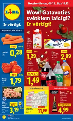 Skatīt Lidl akciju bukletu, derīgs no 2025.12.08