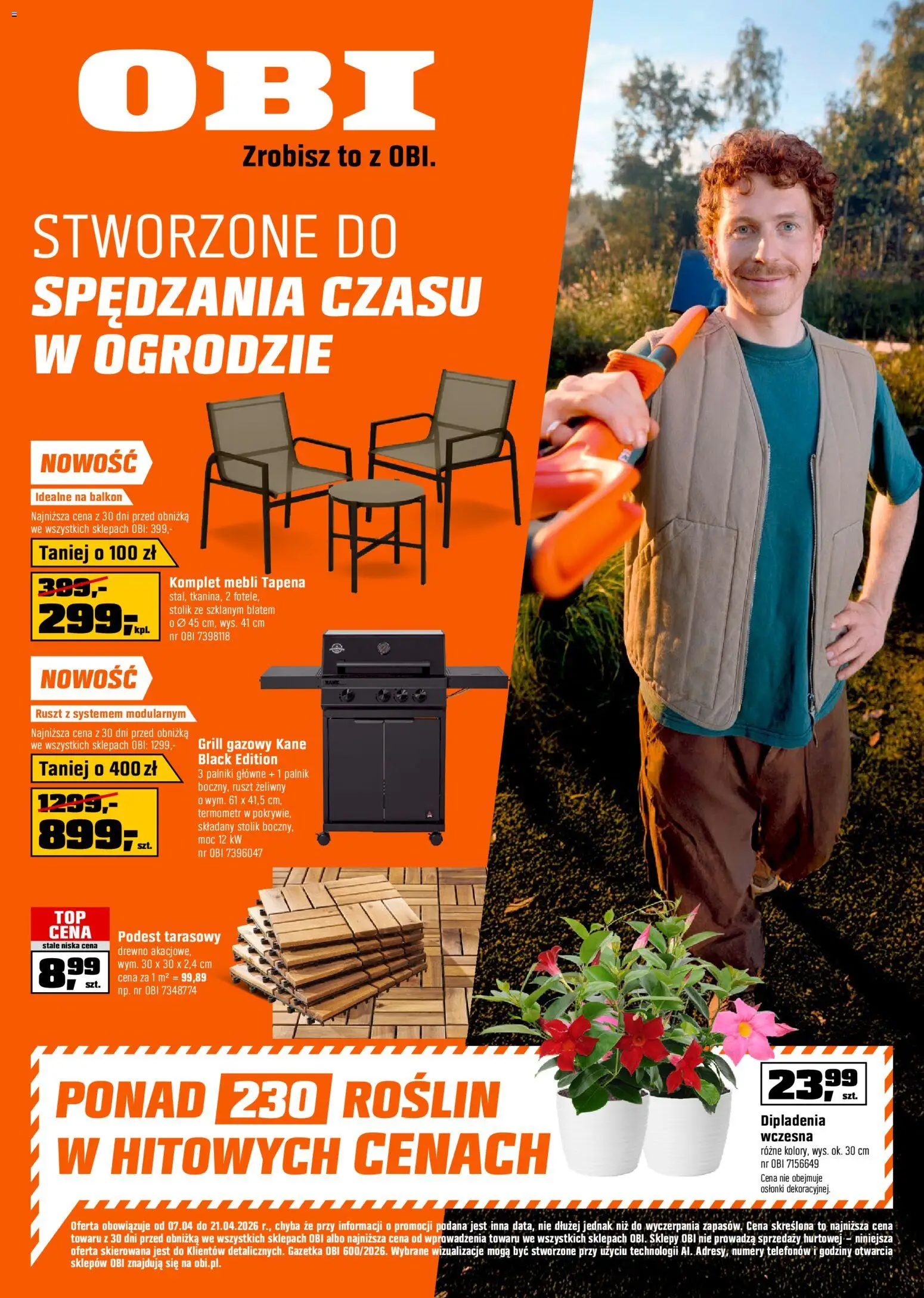 Pogląd gazetki "OBI gazetka" ze sklepu OBI ważnej od 07.04.2026