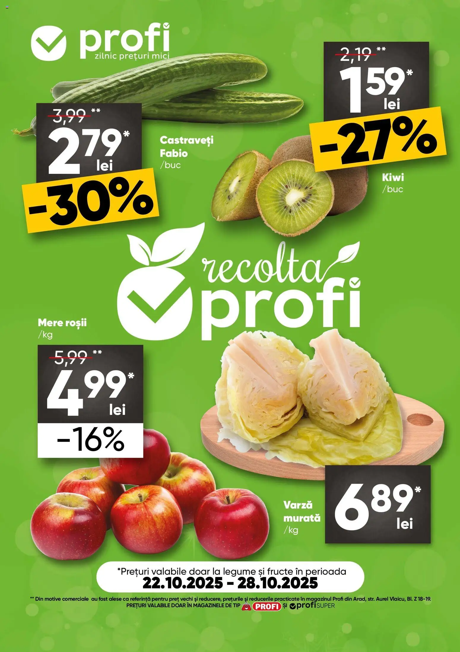 Catalog Profi nou 22.10.2025 - Oferte "Revista Fresh" - Pagină 1