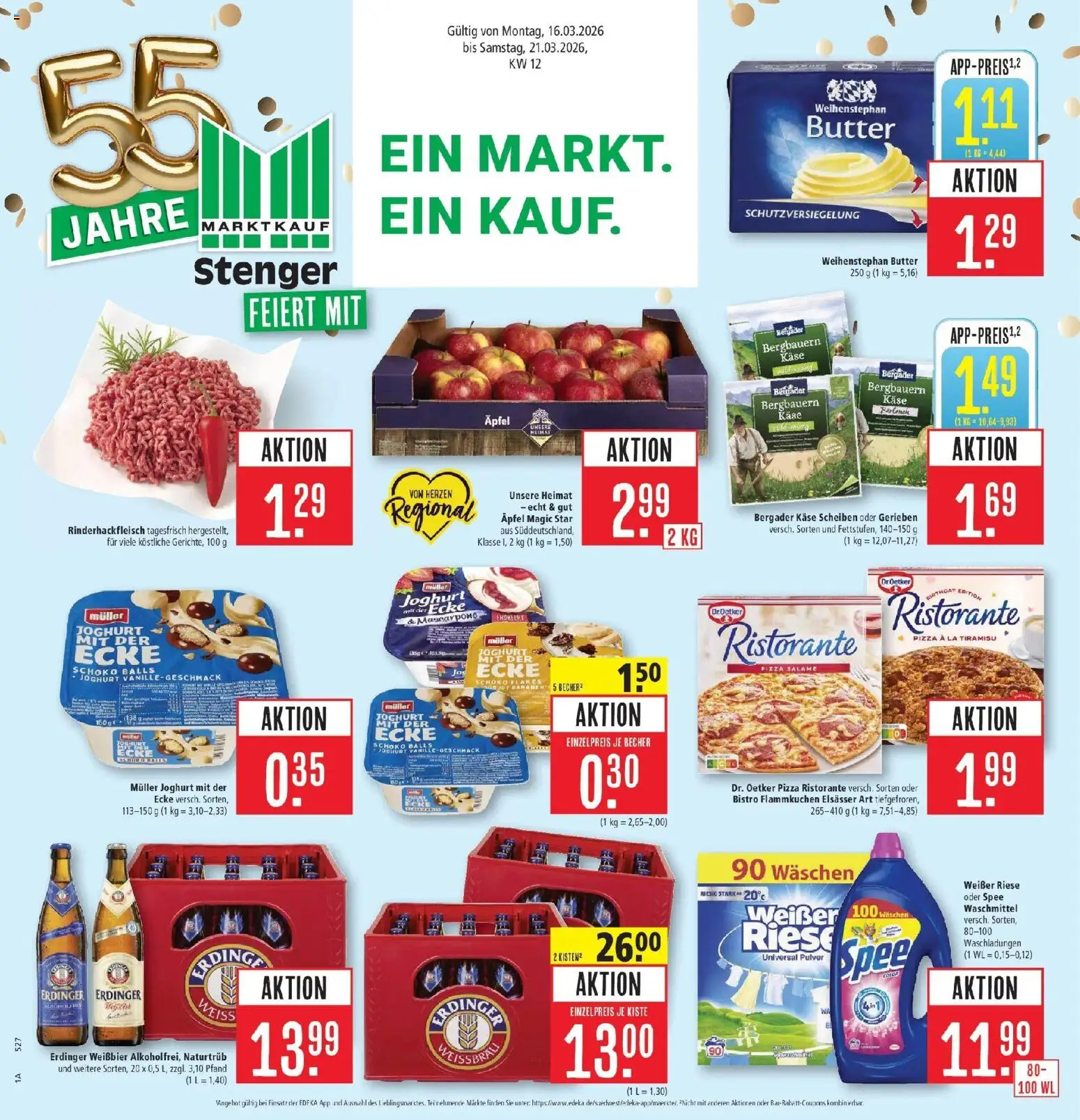 Vorschau von dem Prospekt des Geschäftes Marktkauf, gültig ab dem 16.03.2026