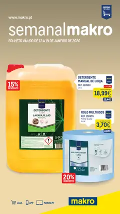 Pré-visualização do folheto da loja Makro válida a partir de 13/01/2026