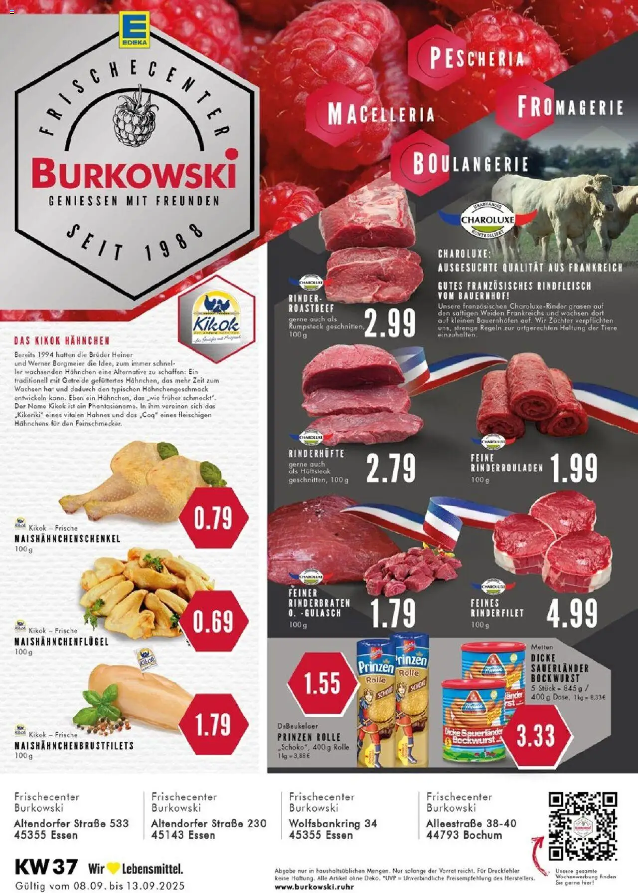 EDEKA Prospekt ab 07.09.2025 - Prospekt Essen Online