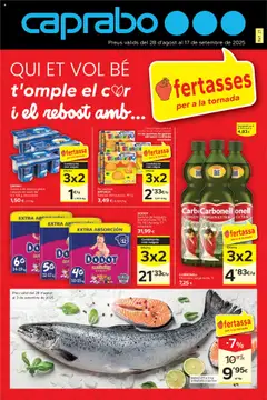 Vista previa del folleto de la tienda Caprabo válido desde el 28/08/2025 