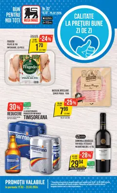 Previzualizarea de cataloage: Mega Image Catalog nou valabil de la 19.02.2026