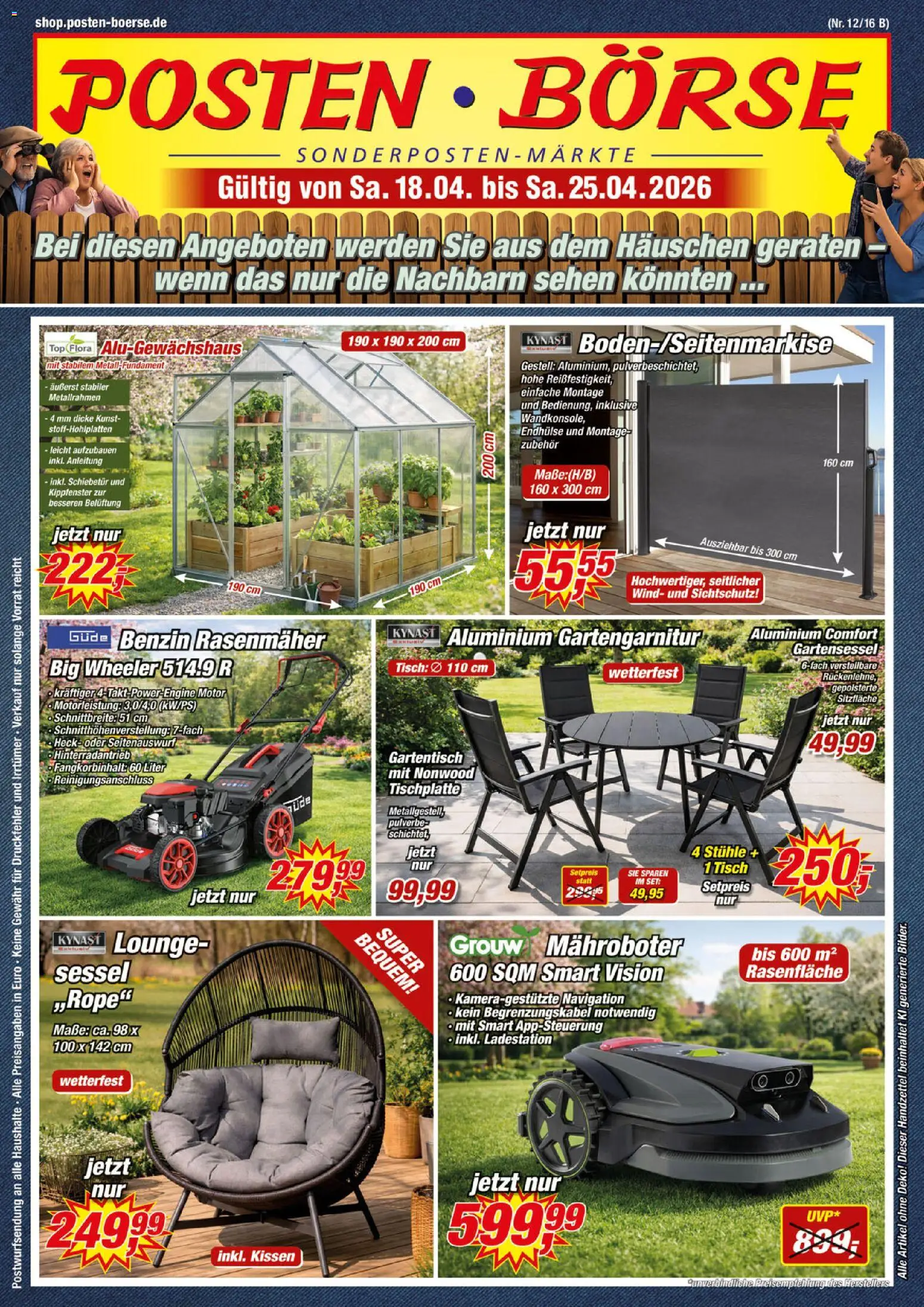 Vorschau von dem Prospekt des Geschäftes Posten Börse, gültig ab dem 18.04.2026