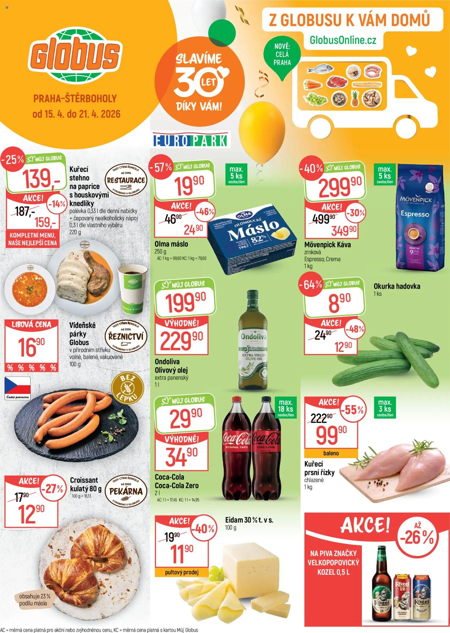 Náhled nabídky: Globus Globus leták - Praha-Štěrboholy platný od 15.04.2026