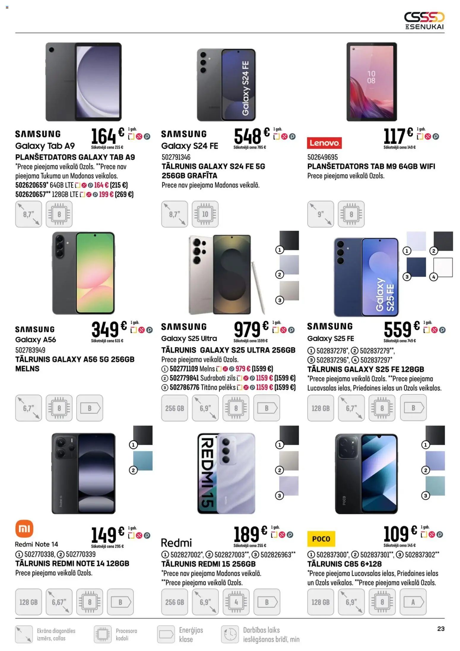 Skatīt K-Senukai akciju bukletu, derīgs no 2025.12.03