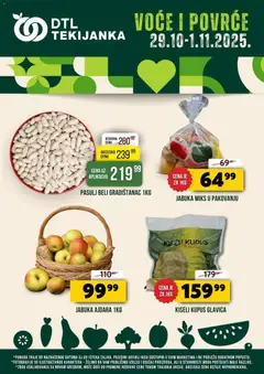 Pregled Tekijanka kataloga - važi od 29.10.2025