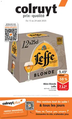 Prévisualisation de Catalogue du magasin Colruyt formulaire valide 13/08/2025