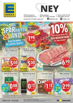 Vorschau von dem Prospekt des Geschäftes Edeka, gültig ab dem 26.10.2025