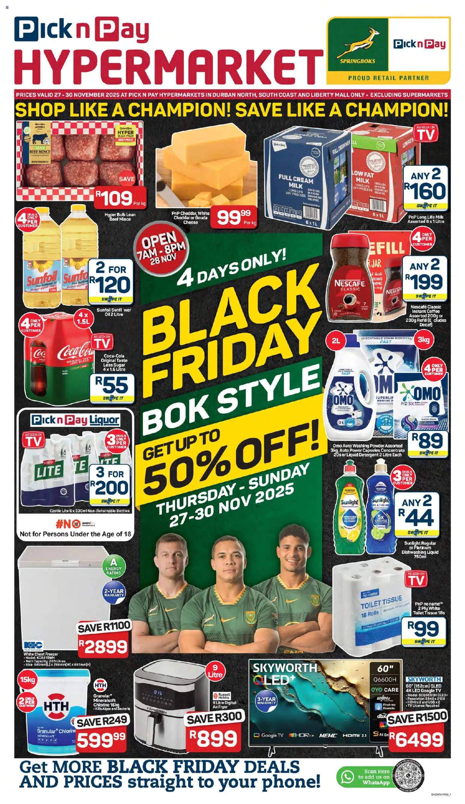 Preview of Pick n Pay flyer valid from 27/11/2025