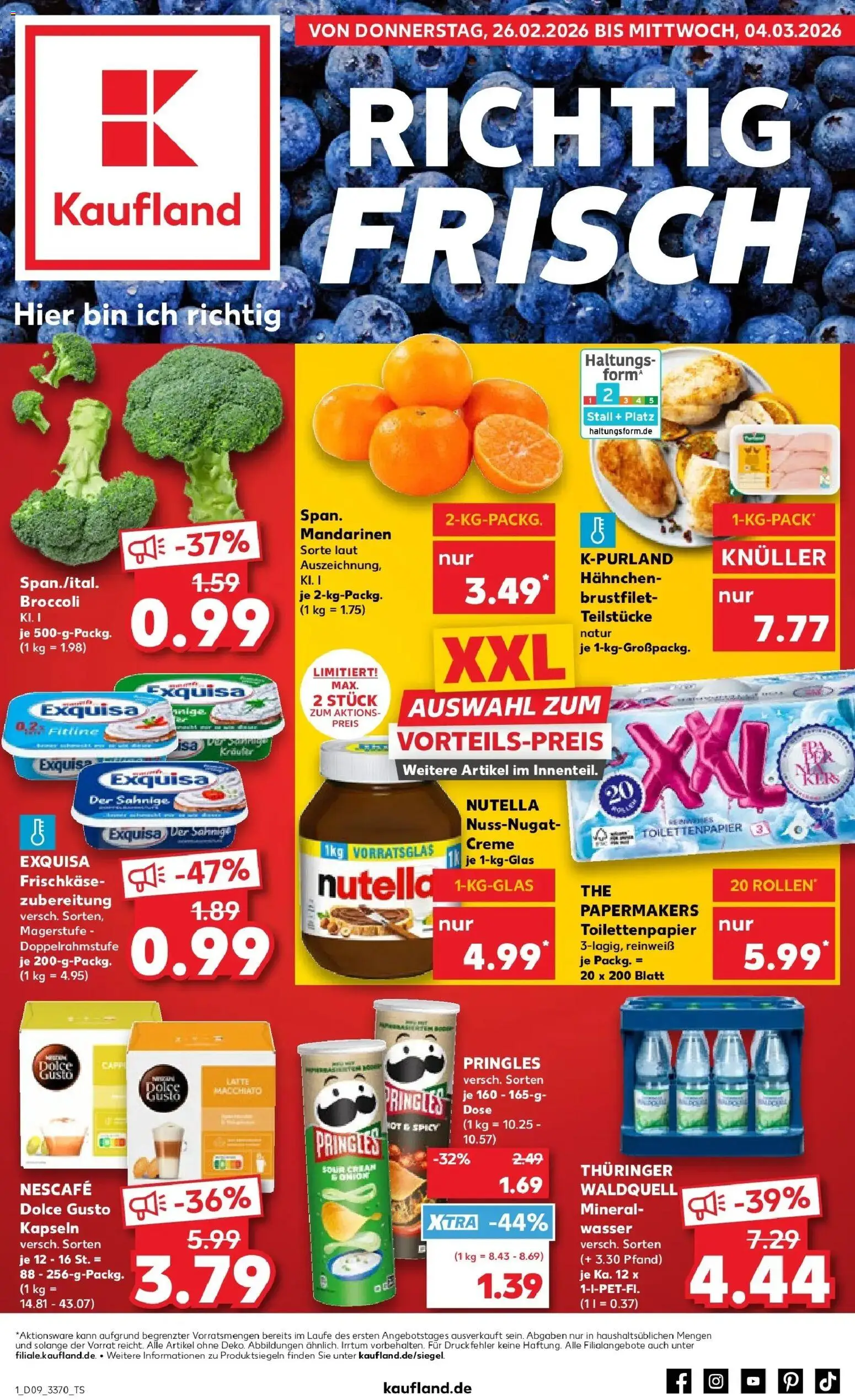 Vorschau von dem Prospekt des Geschäftes Kaufland, gültig ab dem 26.02.2026