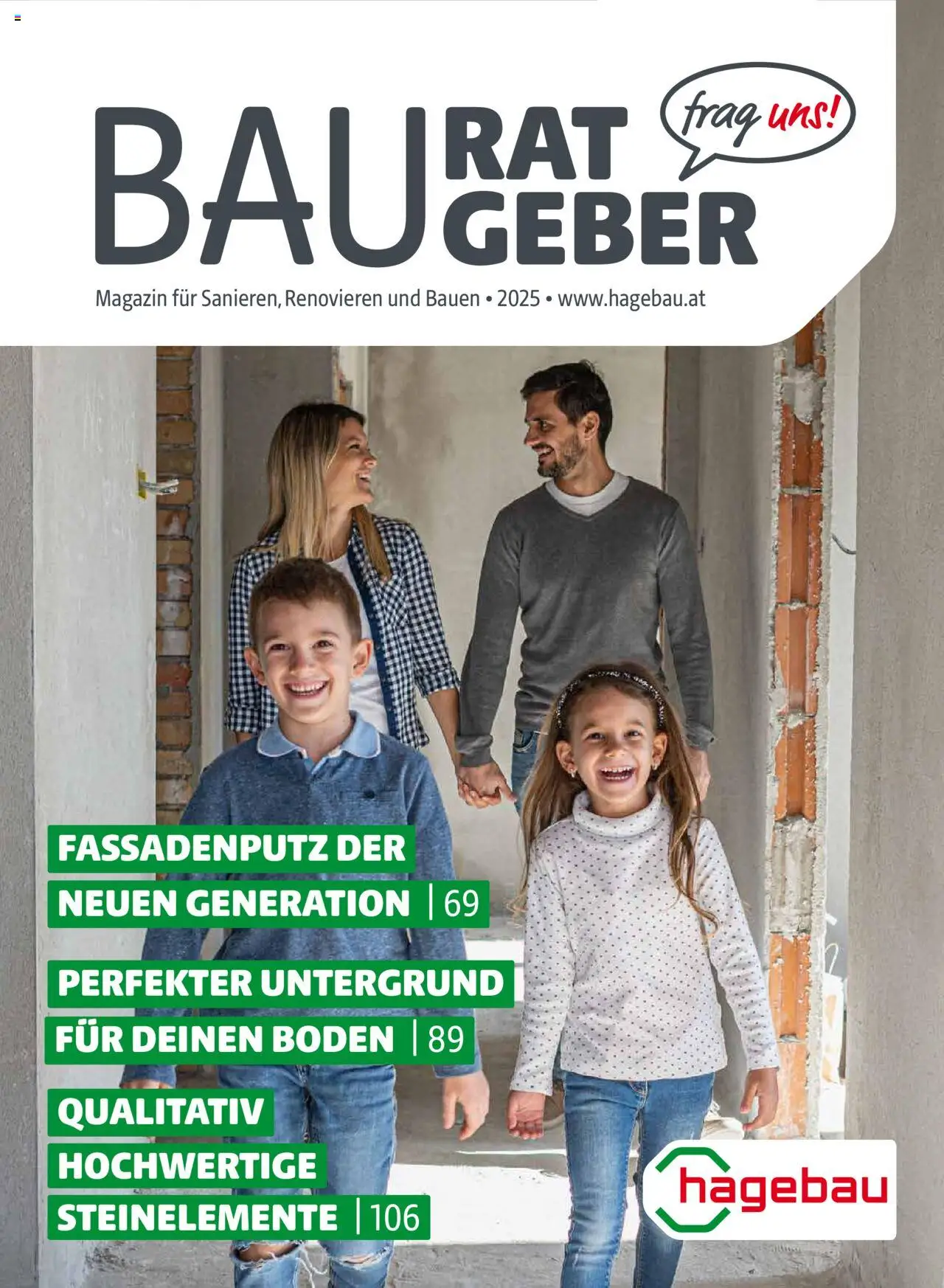 Vorschau der Angebote: Hagebau Katalog Baurategeber gültig ab 07.04.2025