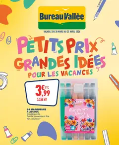 Prévisualisation de Bureau Vallée catalogue du magasin Bureau Vallée formulaire valide 30/03/2026