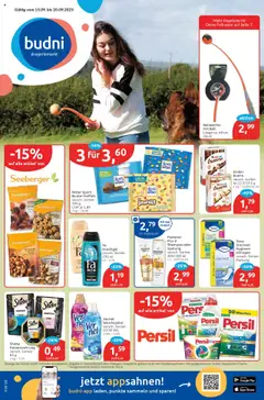 Vorschau von dem Prospekt des Geschäftes Budni, gültig ab dem 15.09.2025