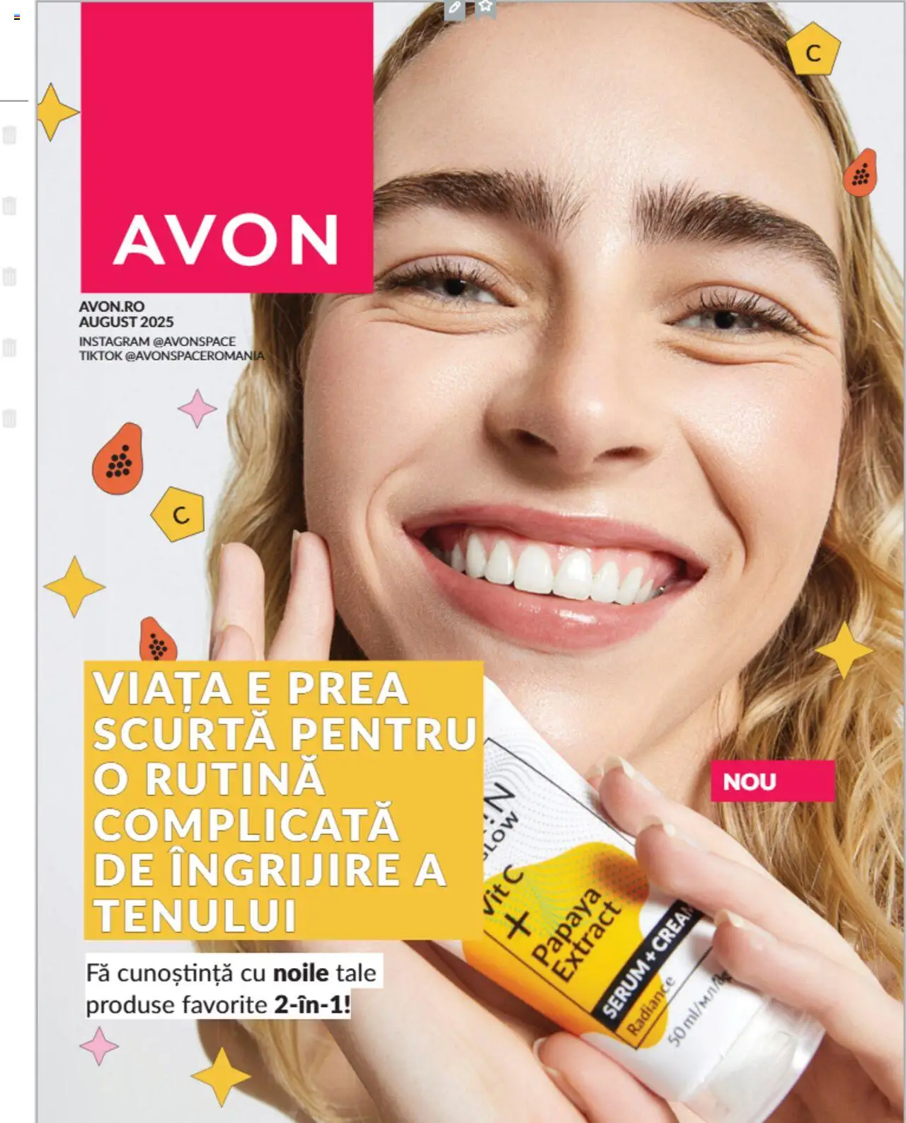 Catalog Avon (01.08. - 31.08.) - Brosura "Catalog - Mini Broșură" - Pagină 1