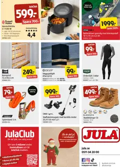 Förhandsgranska reklamblad Aktuella reklamblad Jula från butik Jula gäller från 16/10/2025 | Sida : 8