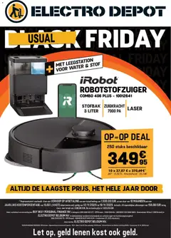 Voorbeeld van Black Friday van winkel Electro Depot geldig vanaf 12/11/2025