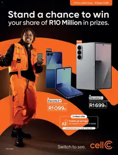 Preview of Cell C flyer valid from 01/08/2025